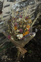 Dried flower bouquets